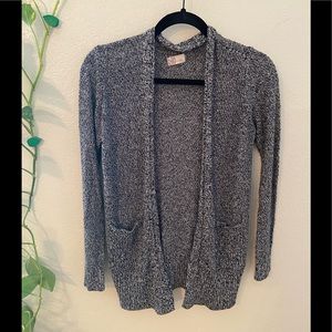 Speckled Gray Cardigan Size S
